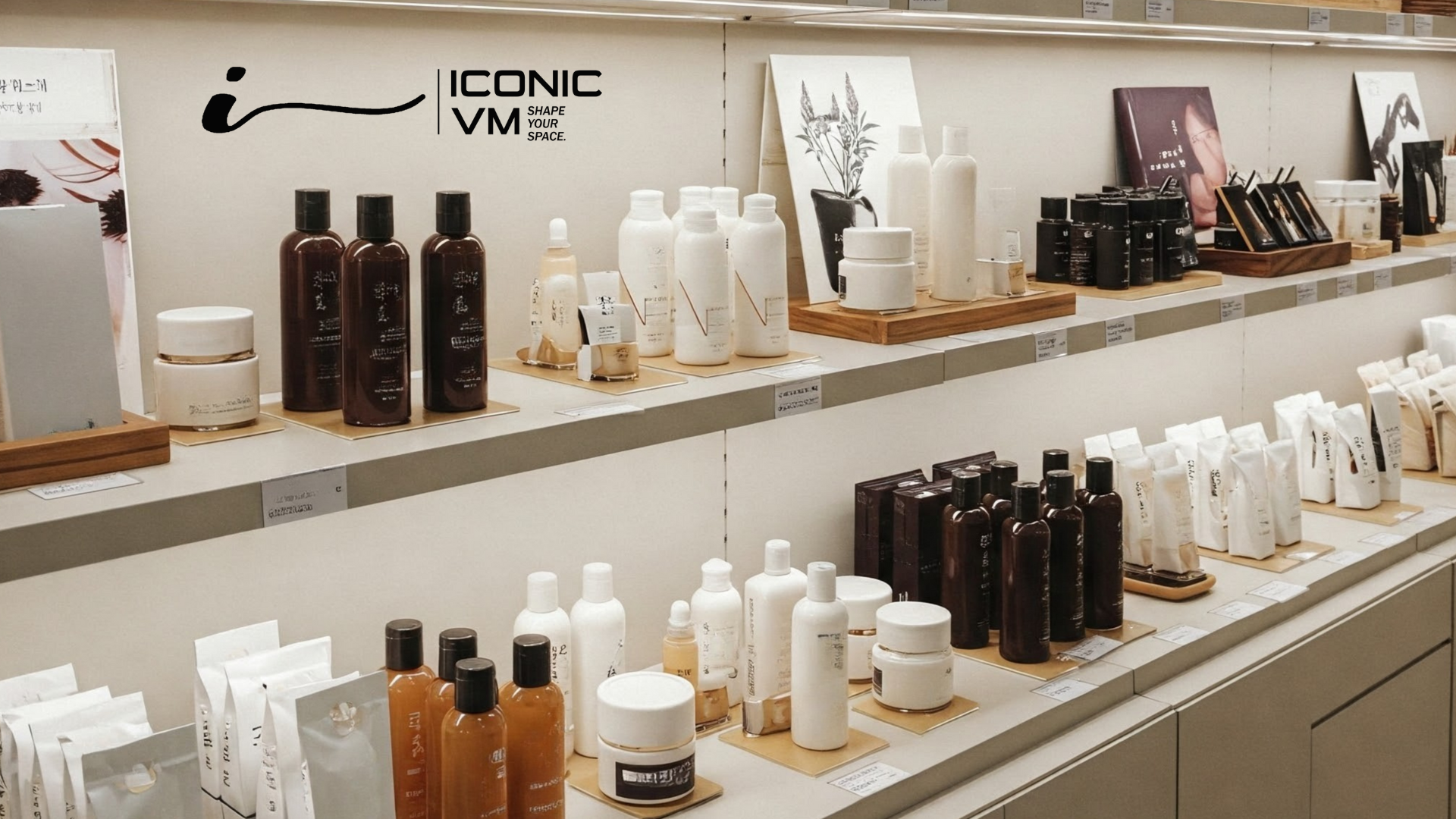 cosmetic display stand